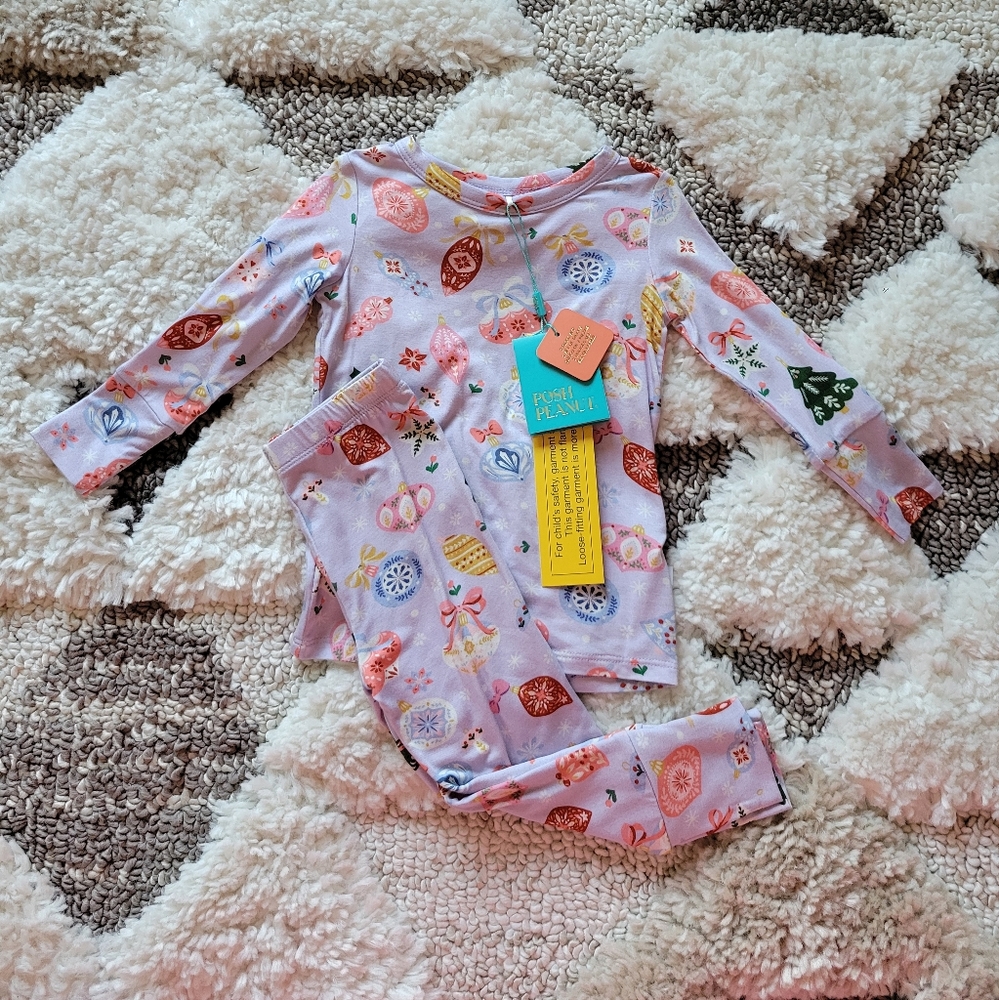 Posh Peanut pajamas set NWT